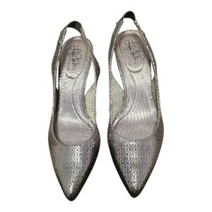 Life Stride Metallic Slingback Heels